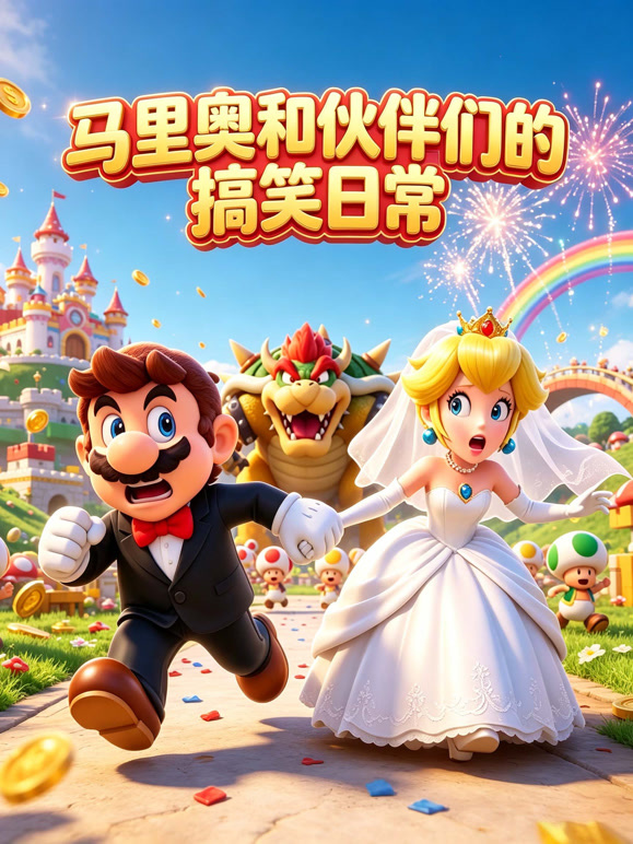 马里奥和伙伴们的搞笑日常封面图